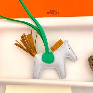 BNIB Hermes bag charm rodeo PM